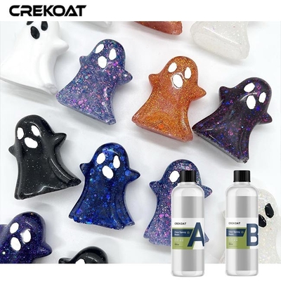 Serbaguna Top Coat Kristal Jelas Epoxy Resin Untuk Seni Perhiasan Dan Tablet