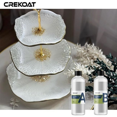 VOC Bebas Ultra Clear Casting Resin Membuat Kaca yang Tidak Bercacat Seperti Permukaan