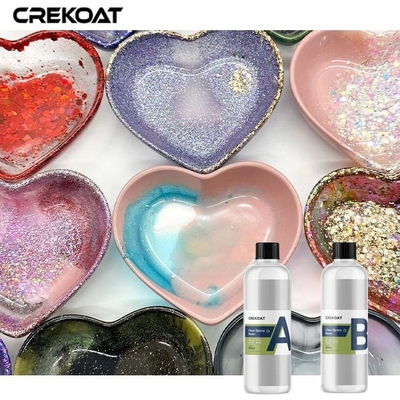Pelapis Resin Epoxy Artistic Clear Untuk Karakteristik Resin Bebas Gelembung Selesa