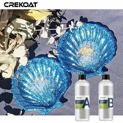 Art - Grade Resin Epoxy Jelas Untuk Celah Kayu Kompatibel Dengan Pigmen