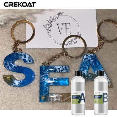 Non - menguning Deep Tuang Casting Epoxy Self - Degassing Untuk kreasi yang sempurna