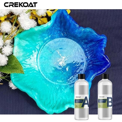 River Tables Clear Epoxy Resin Untuk Karya Seni Meja Kayu Bar