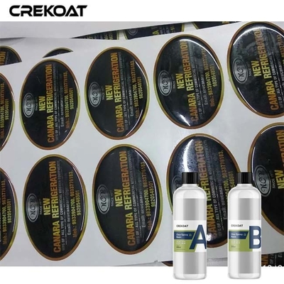 Self Priming Liquid Glass Casting Resin Untuk Seni Acrylic Casting Domino Labels TDS