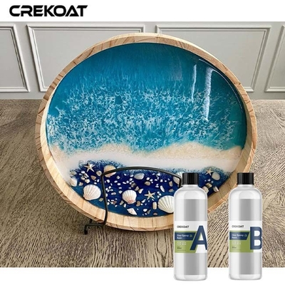 Tabel Epoxy Resin Kaca Cair Mudah Untuk Campur Tuang Perhiasan Kerajinan