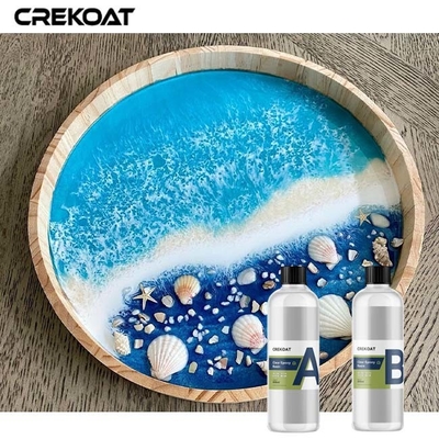 2 galon resin casting kristal yang jernih untuk membungkus dan menyimpan kenang-kenangan