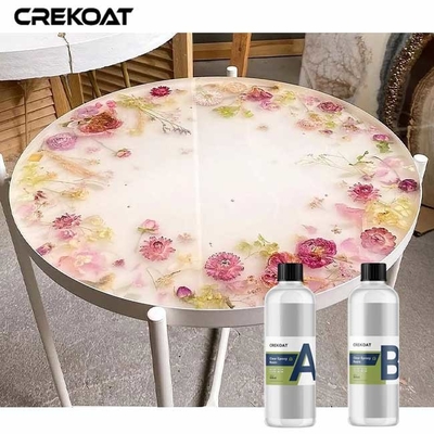 Pelapis Resin Epoxy Artistic Clear Untuk Karakteristik Resin Bebas Gelembung Selesa