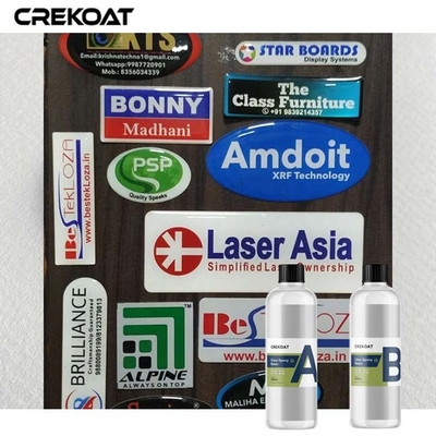 Self Priming Liquid Glass Casting Resin Untuk Seni Acrylic Casting Domino Labels TDS