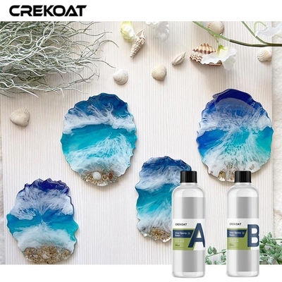Top Coat Clear Epoxy Resin Tahan Air Untuk Meja Bar