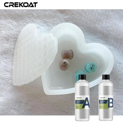 1:1 Resin Pengecoran Cair Untuk Meja Kerajinan Karya Seni Pembuatan Perhiasan Dan Tatakan Gelas