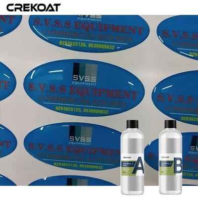 Pot Elektronik Epoxy Resin Bening Dua Bagian Resin Transparan Untuk Kerajinan