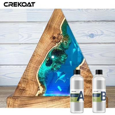 4 Cast Clear Epoxy Resin Untuk Seni Gelembung Viskositas Rendah Gratis