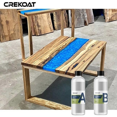 VOC Free Tabletop Clear Cast Epoxy Resin Untuk Melindungi Permukaan