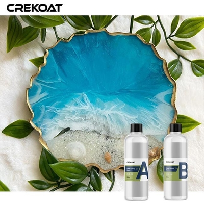 VOC Free Tabletop Clear Cast Epoxy Resin Untuk Melindungi Permukaan