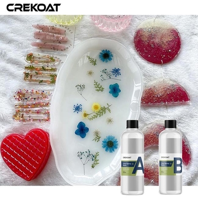 4 Cast Clear Epoxy Resin Untuk Seni Gelembung Viskositas Rendah Gratis