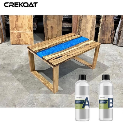 Wood Art Clear Epoxy Resin Viskositas Rendah Untuk Konstruksi Furnitur