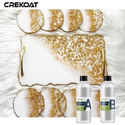 Crystal Clear Epoxy Resin Untuk Bahan Logam Cetakan Silikon