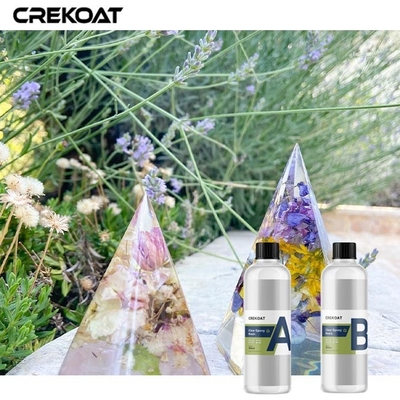 1:1 Clear Epoxy Resin Coating Floor Tabletop Dengan Pigmen Warna