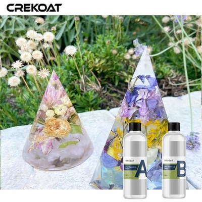 Food Grade Clear Epoxy Resin Kit Untuk Kerajinan Dan Art Rock Padat Gelembung Gratis