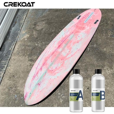 Food Grade Clear Epoxy Resin Kit Untuk Kerajinan Dan Art Rock Padat Gelembung Gratis