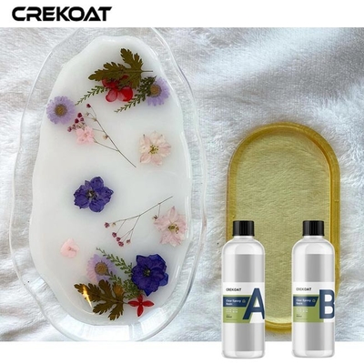 Self Degassing 1:1 Transparan Epoxy Resin Untuk DIY Art Tabletop Coating Mould Casting