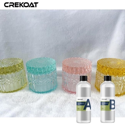 Viskositas Tinggi Kaca Resin Epoksi Ultra Bening Seperti Permukaan Benar-benar Aman