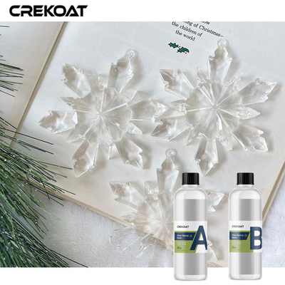 Viskositas Tinggi Kaca Resin Epoksi Ultra Bening Seperti Permukaan Benar-benar Aman