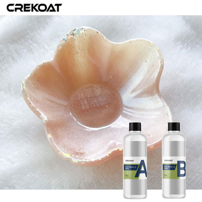 Low VOC Self Leveling Clear Epoxy Resin Untuk Kerajinan Lukisan Kanvas Perhiasan