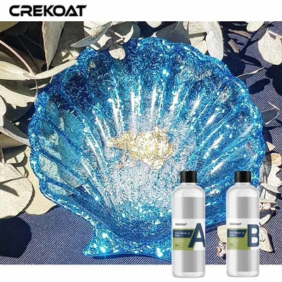 Viskositas Tinggi Dalam Tuang Epoxy Resin Pengecoran Cetakan Silikon Bar Tabletops Countertops