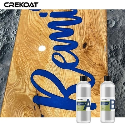 Viskositas Tinggi Dalam Tuang Epoxy Resin Pengecoran Cetakan Silikon Bar Tabletops Countertops