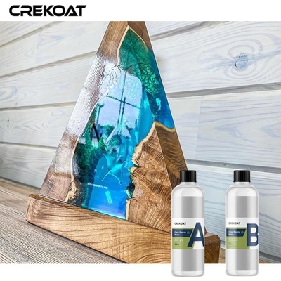Universal Clear Epoxy Resin High Gloss Finish Untuk Meja Bar Countertops