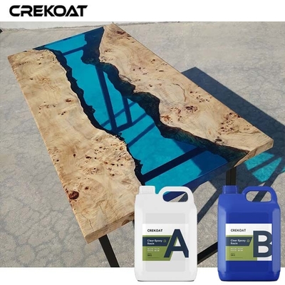 Kayu Epoxy Clear Gloss UV Stable Resin Untuk Resin Outdoor Sculpture Casting