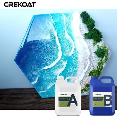Membungkus Casting Deep Tuang Epoxy Resin Dan Hardener Menciptakan Seni Terinspirasi Samudra