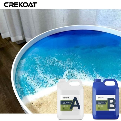 Membungkus Casting Deep Tuang Epoxy Resin Dan Hardener Menciptakan Seni Terinspirasi Samudra
