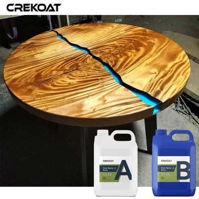 Deep Pour Hardest Clear Epoxy Resin Enriching Proyek Pengerjaan Kayu