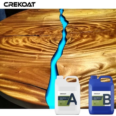 Deep Pour Hardest Clear Epoxy Resin Enriching Proyek Pengerjaan Kayu