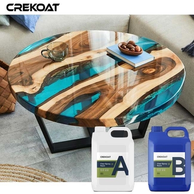 Penghalang Kimia UV Stabilisasi Resin Epoxy Matte Jelas Untuk Patung Luar Ruang