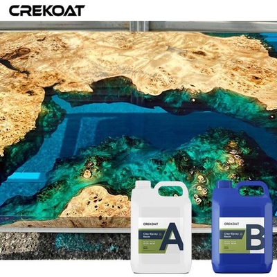 Deep Pour Clear Setting Resin Menciptakan kedalaman dan seni di setiap bagian