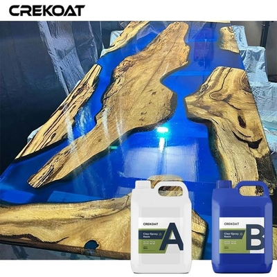 Tuangkan Resin Epoxy yang Luar Biasa yang Menangkap Inti Landskap Kayu
