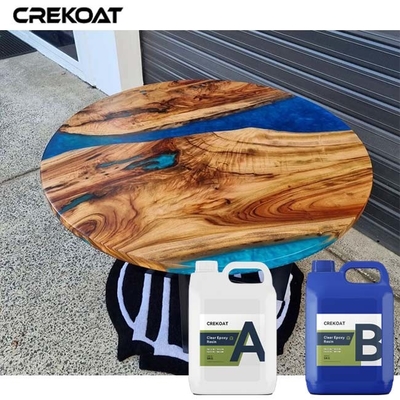 Estetika Deep Pour Epoxy Resin Untuk Countertops Mengembungkan Berbagai Objek