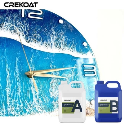 Art Deep Pour Epoxy Resin Peran Utama Dalam Membuat Tabel Sungai Yang Menghibur