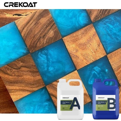 Bebas gelembung tanpa cacat Limbah Liquid Casting Resin Panas - tahan untuk coasters