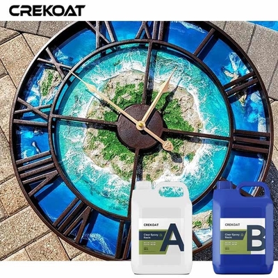 Ultra Clear High Gloss Liquid Casting Resin Luar Biasa Untuk Seni Terinspirasi Geode