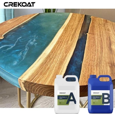UV Stabil Tuang Epoxy Jelas Konsistensi Aliran Tinggi Untuk Cetakan