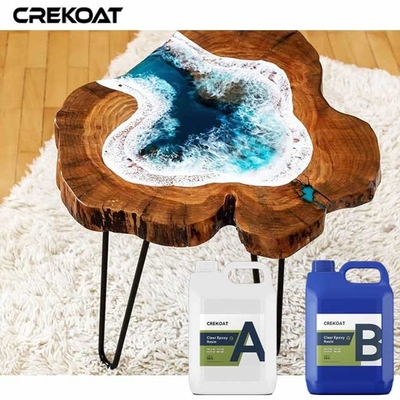 Eco-Friendly Clear Epoxy Top Coat Untuk Countertops River Tables Art