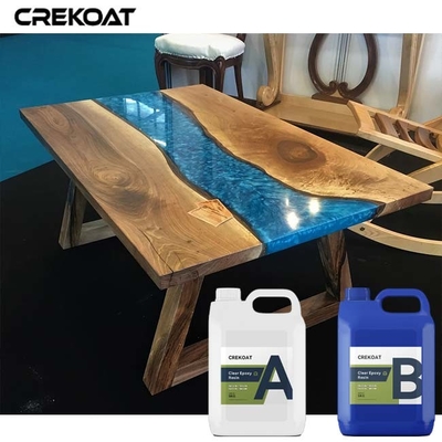 Self-leveling High Viscosity Deep Pour Epoxy Resin Untuk Membuang Batu Kayu