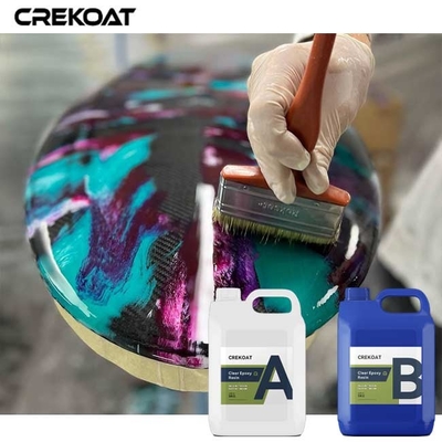 Kekuatan Berkelanjutan Resin Epoxy Jelas Untuk Serat Karbon Keindahan Berkelanjutan