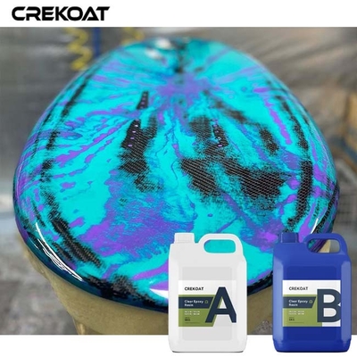 Resin Epoxy Jelas Viskositas Rendah Untuk Membeli Peringatan Serat Karbon