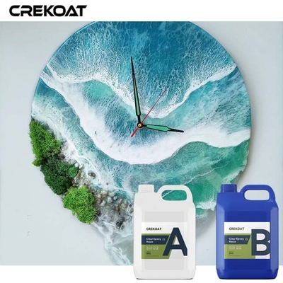 Fleksibel Deep Pour Epoxy Jelas Untuk Meja Kayu Ketahanan Menguning