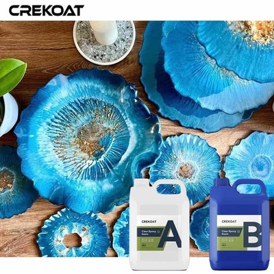 Pembuatan resin epoksi bening untuk kerajinan perhiasan