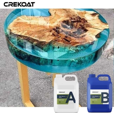 Bubble Free Deep Tuangkan Epoxy Resin Untuk Pengecoran River Tables